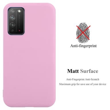 Deksel Honor X10 Silikon cover (rosa)