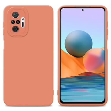 Deksel Xiaomi RedMi NOTE 10 PRO case (oransje)