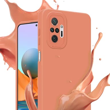 Deksel Xiaomi RedMi NOTE 10 PRO case (oransje)