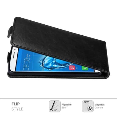 Huawei NOVA PLUS deksel flip cover (svart)