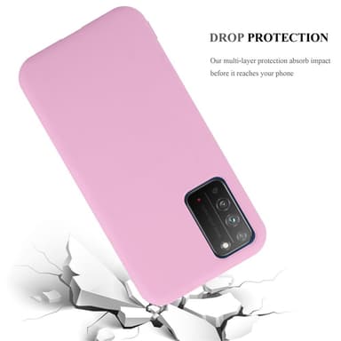 Deksel Honor X10 Silikon cover (rosa)