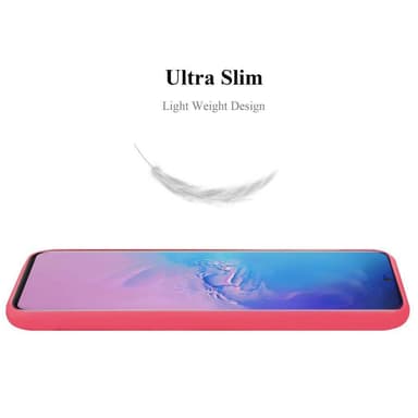 Deksel Samsung Galaxy S20 ULTRA Silikon cover (rød)