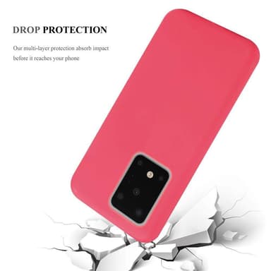 Deksel Samsung Galaxy S20 ULTRA Silikon cover (rød)