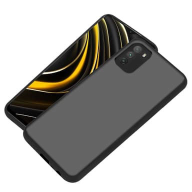Xiaomi POCO M3 Deksel Case Cover (Svart)