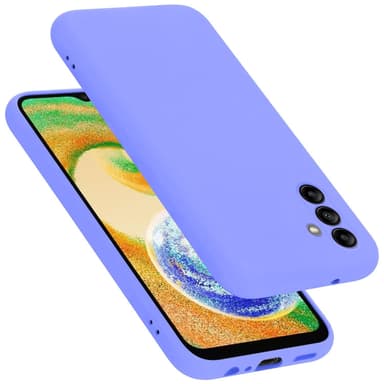 Samsung Galaxy A04s silikondeksel case (lilla)