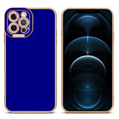 iPhone 12 PRO silikondeksel cover (blå)
