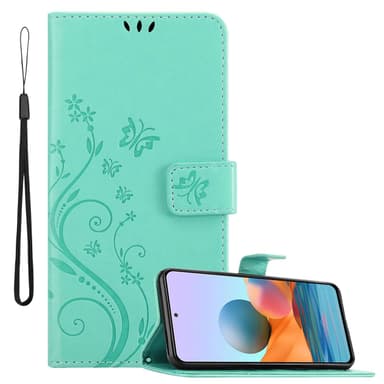 Xiaomi RedMi NOTE 10 PRO lommebokdeksel Blomster