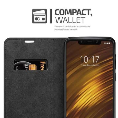 Xiaomi Pocophone F1 lommebokdeksel case (rød)