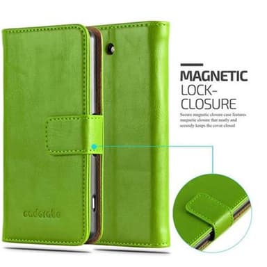 Sony Xperia Z3 COMPACT lommebokdeksel etui (grønn)