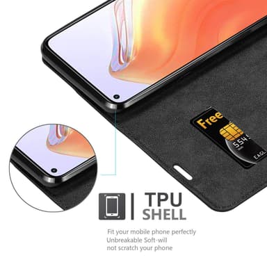 Xiaomi Mi 10T / Mi 10T PRO lommebokdeksel case (svart)
