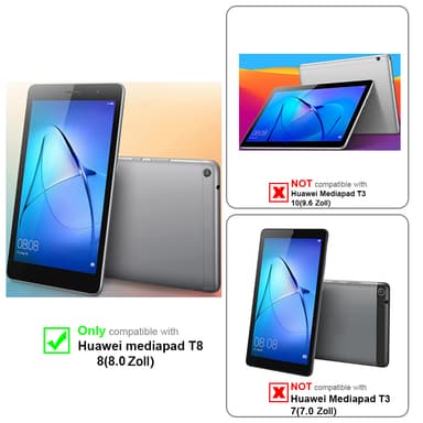 Huawei MediaPad T3 8 (8.0 tomme) 3x Skjermbeskytter