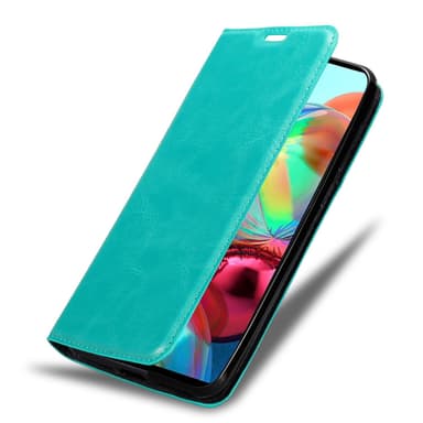 Samsung Galaxy A72 4G / 5G lommebokdeksel case (turkis)