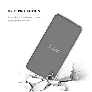 HTC Desire 820 deksel ultra slim (gjennomsiktig)