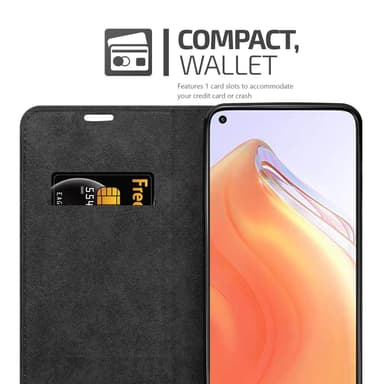 Xiaomi Mi 10T / Mi 10T PRO lommebokdeksel case (svart)