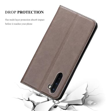 OnePlus Nord lommebokdeksel case (brun)