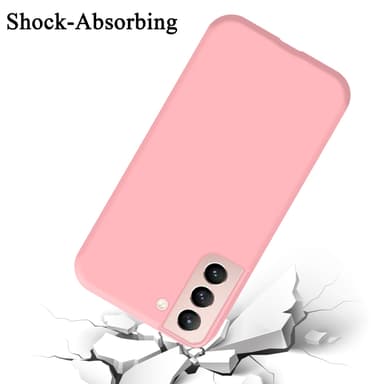 Samsung Galaxy S22 silikondeksel case (rosa)