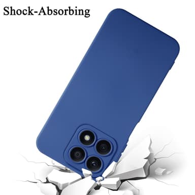 Honor x8a silikondeksel case (Blå)
