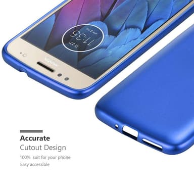 Deksel Motorola MOTO G5S Case Cover (blå)