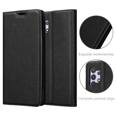 Samsung Galaxy A32 5G lommebokdeksel case (svart)