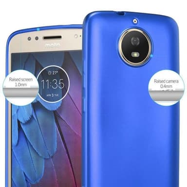 Deksel Motorola MOTO G5S Case Cover (blå)