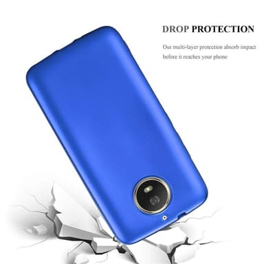 Deksel Motorola MOTO G5S Case Cover (blå)