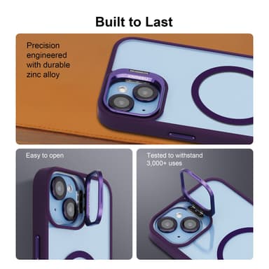 iPhone 13 Deksel kompatibel MagSafe (Lilla)