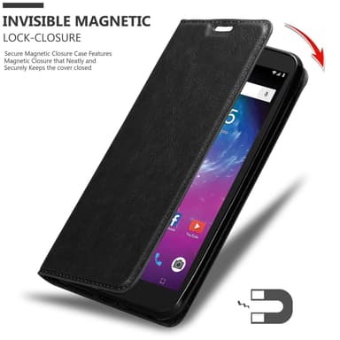 ZTE Blade L8 lommebokdeksel case (svart)