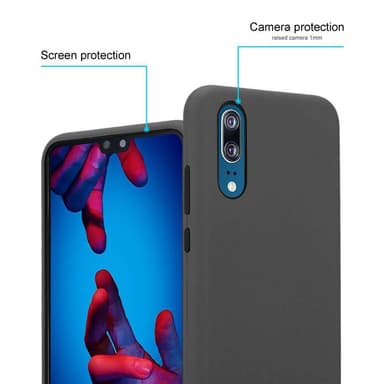 Huawei P20 Deksel Case Cover (grå)