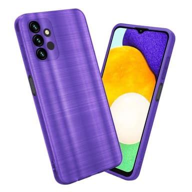 Samsung Galaxy A13 5G Silikondeksel Beskyttelse (lilla)