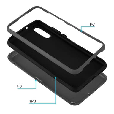 Huawei P20 Deksel Case Cover (grå)