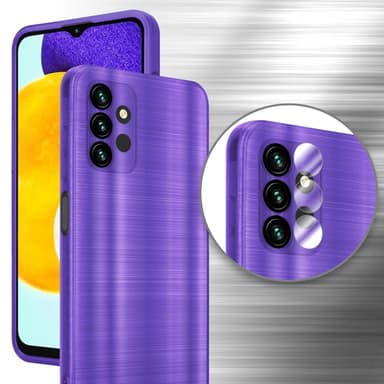 Samsung Galaxy A13 5G Silikondeksel Beskyttelse (lilla)