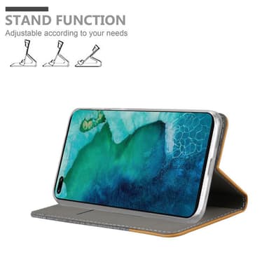Honor View 30 PRO lommebokdeksel etui (grå)