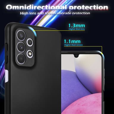 Deksel Samsung Galaxy A33 5G Case Cover (svart)