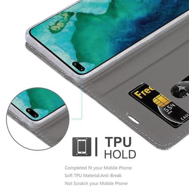 Honor View 30 PRO lommebokdeksel etui (grå)