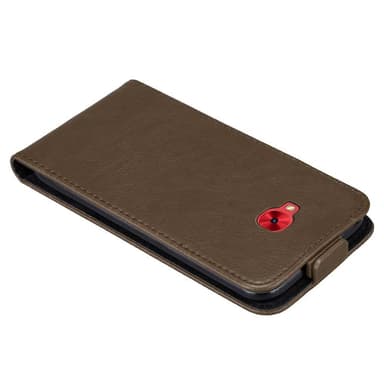 Asus ZenFone 4 Selfie PRO deksel flip cover (brun)