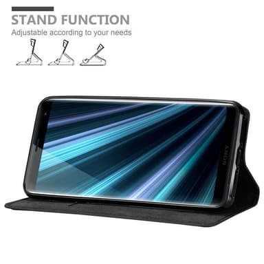 Sony Xperia XZ3 lommebokdeksel case (svart)