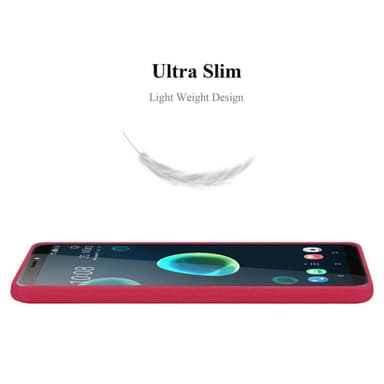 Deksel HTC Desire 12 PLUS case (rød)