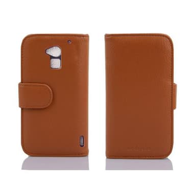 HTC ONE MAX T6 lommebokdeksel case (brun)