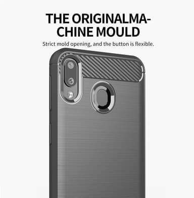 Deksel Samsung Galaxy A20 / A30 / M10s ultra slim (grå)