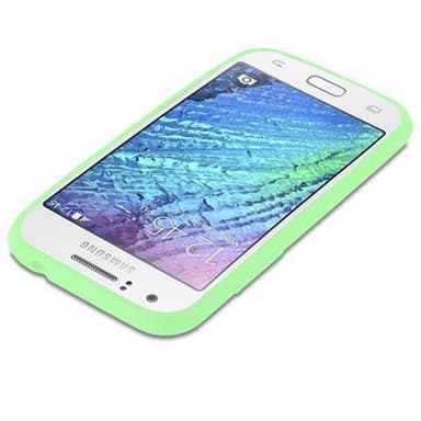 Deksel Samsung Galaxy J1 2015 Silikon cover (grønn)