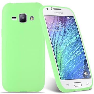 Deksel Samsung Galaxy J1 2015 Silikon cover (grønn)