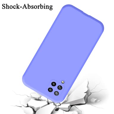 Samsung Galaxy A42 4G silikondeksel case (lilla)