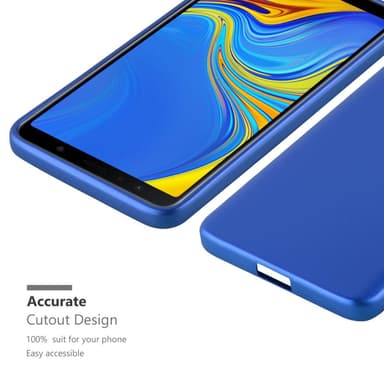 Deksel Samsung Galaxy A7 2018 Case Cover (blå)