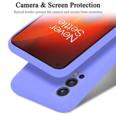 OnePlus Nord 2 5G silikondeksel case (Lilla)