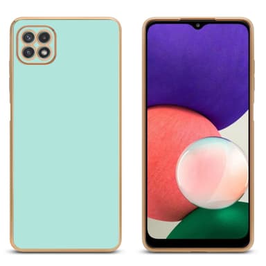 Samsung Galaxy A22 5G silikondeksel case (grønn)