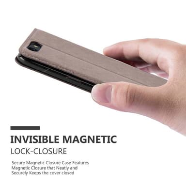 OnePlus 5 lommebokdeksel case (brun)
