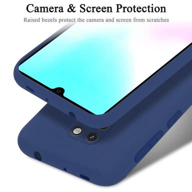 Huawei MATE 20 silikondeksel case (blå)