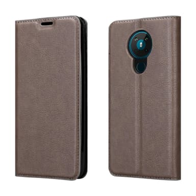 Nokia 5.3 lommebokdeksel case (brun)
