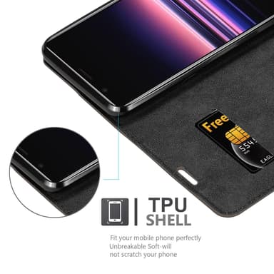 Sony Xperia 5 II lommebokdeksel case (brun)