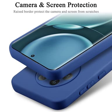 Honor Magic 4 silikondeksel case (Blå)